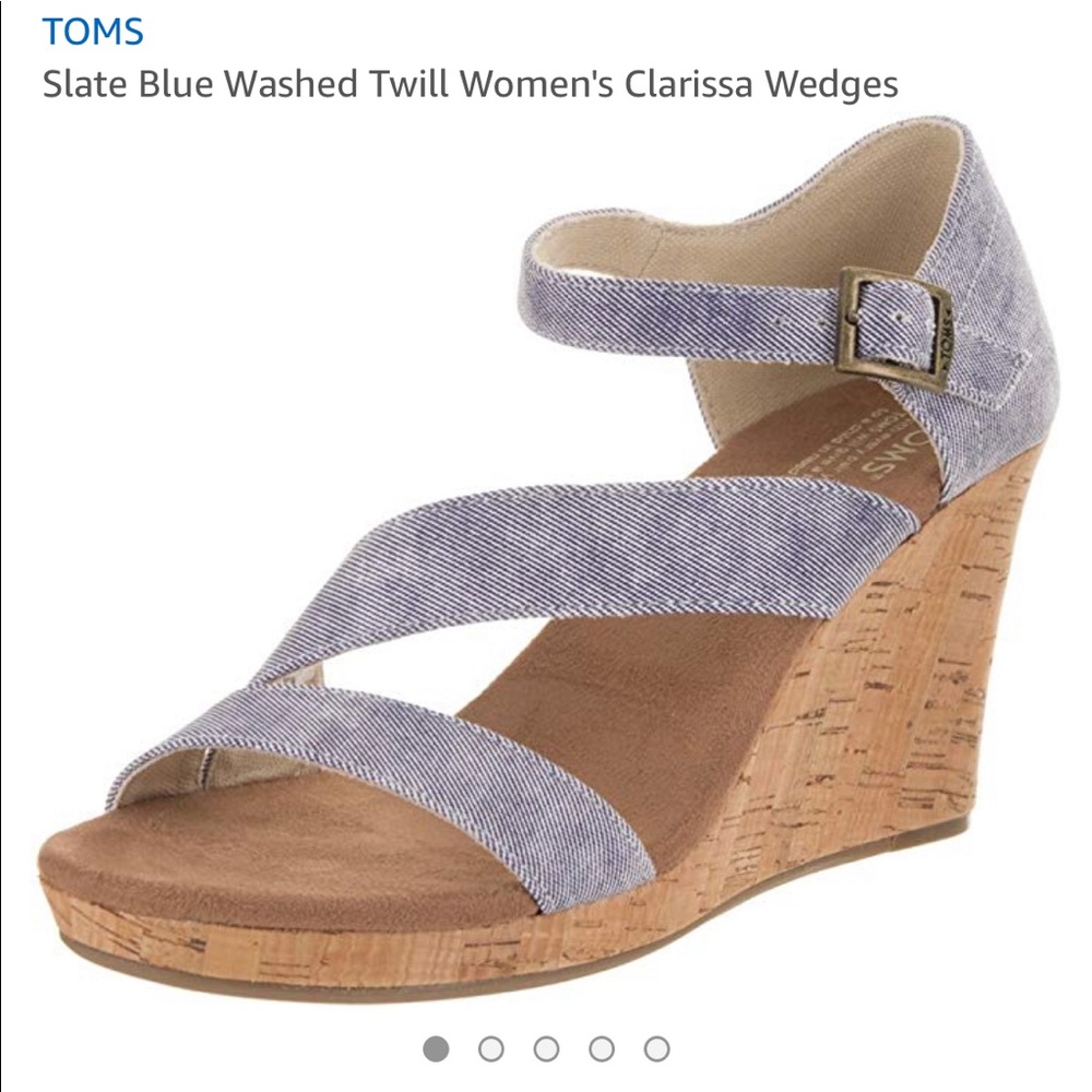 Toms Clarissa Wedge